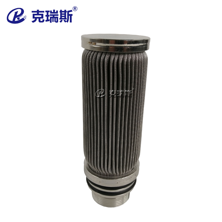 克瑞斯过滤不锈钢烧结网滤芯65X150MM